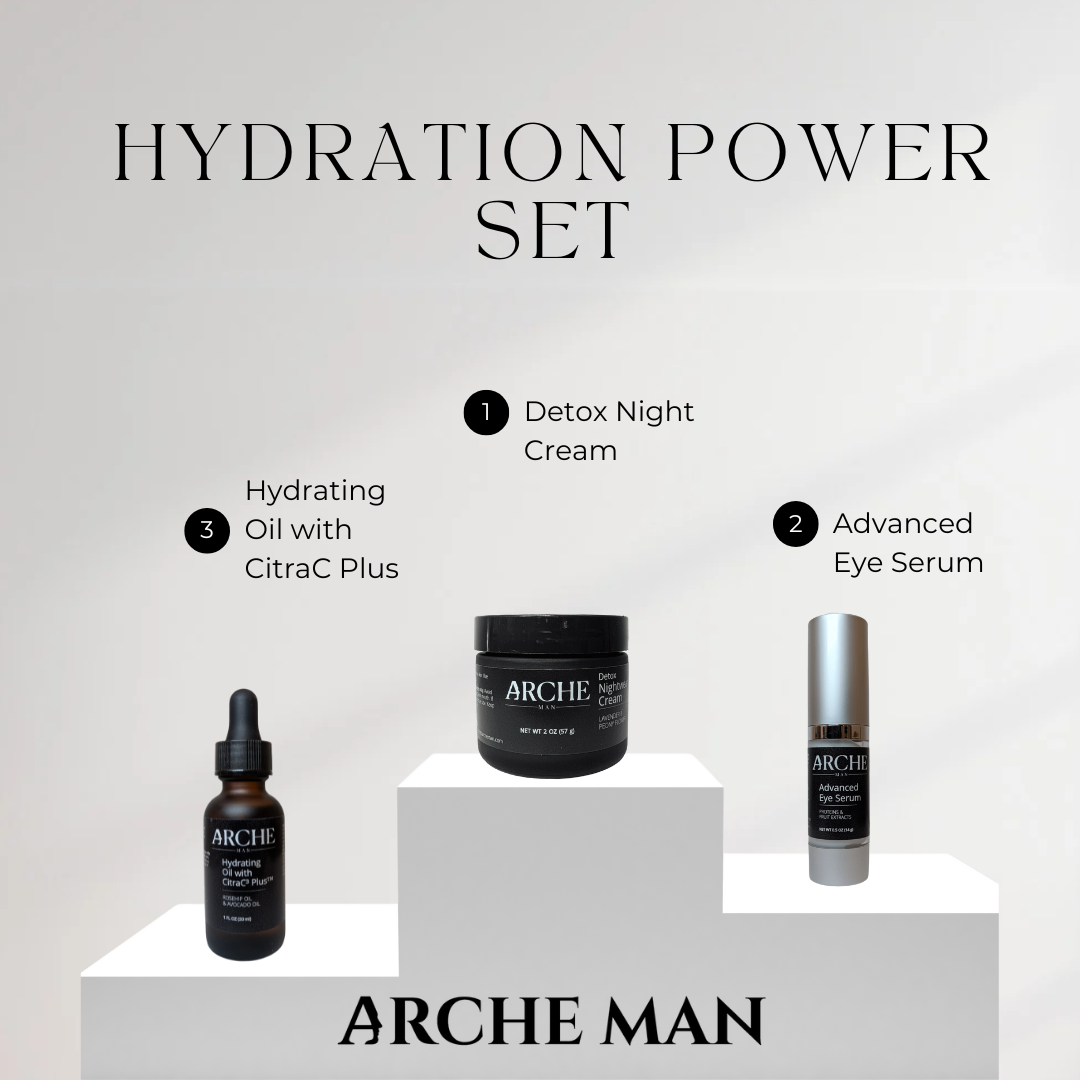 Hydrate, Detox & Revive Set – Cictrac Plus Oil, Night Cream & Eye Serum