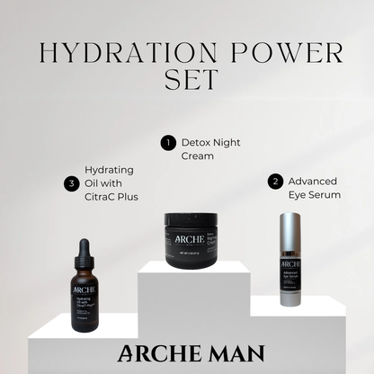 Hydrate, Detox & Revive Set – Cictrac Plus Oil, Night Cream & Eye Serum