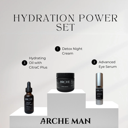 Hydrate, Detox & Revive Set – Cictrac Plus Oil, Night Cream & Eye Serum